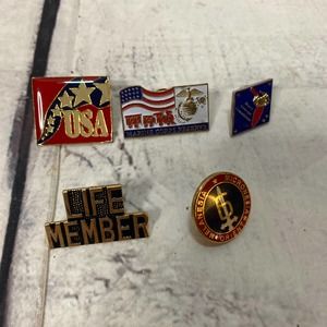 Marine Corps Pin Lot
